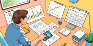 Revisa tus finanzas mensualmente y haz ajustes necesarios