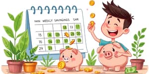 Elige métodos simples de ahorro y sé constante