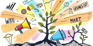 Utiliza estrategias mixtas: pasiva y activa