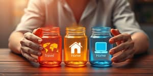 Conta para guardar dinheiro com nomeação por objetivo