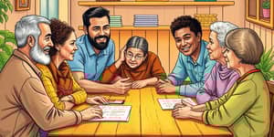 Incluye familiares en decisiones importantes