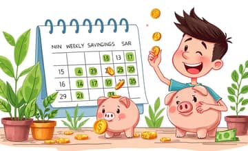 Elige métodos simples de ahorro y sé constante