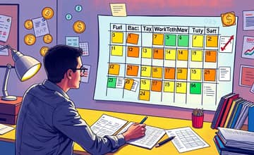 Crea un calendario financiero para no olvidar fechas clave