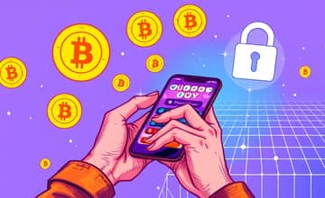 Investimento em criptomoedas via app regulado