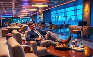 Cartão black com acesso a salas VIP