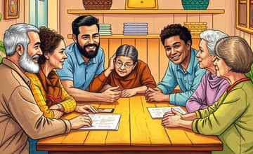 Incluye familiares en decisiones importantes
