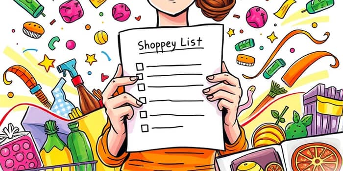 Evita compras por impulso con una lista de prioridades