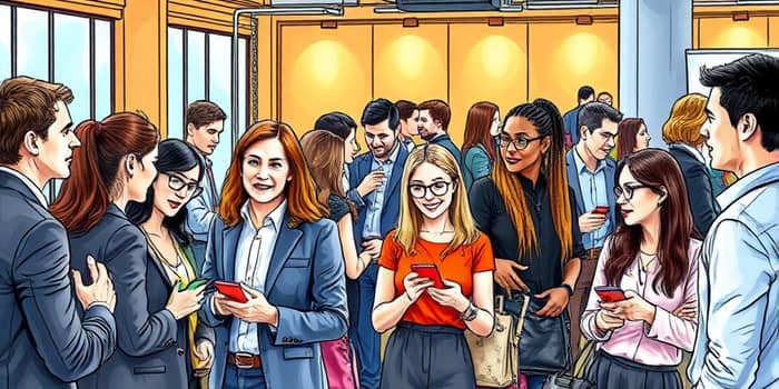 Asiste a eventos de networking para conocer nuevas oportunidades