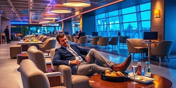 Cartão black com acesso a salas VIP