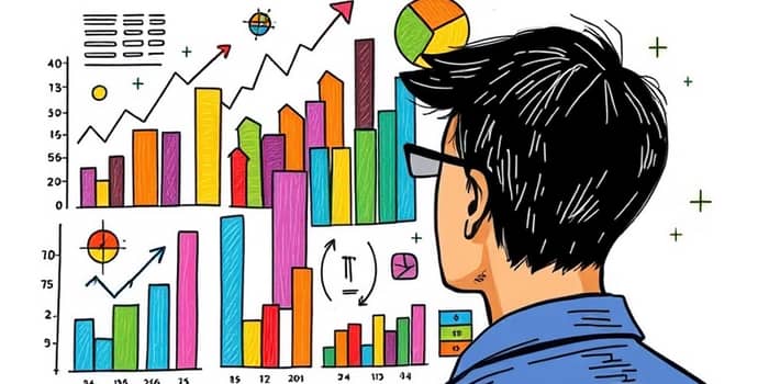 Apóyate en gráficos para visualizar tu evolución patrimonial