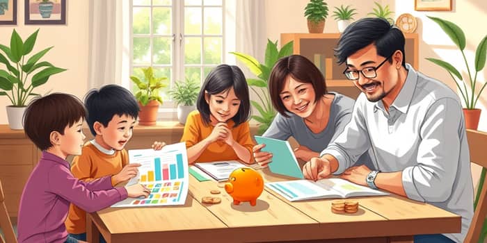 Enseña educación financiera en familia