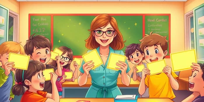 Tarjeta de recompensas para estudiantes